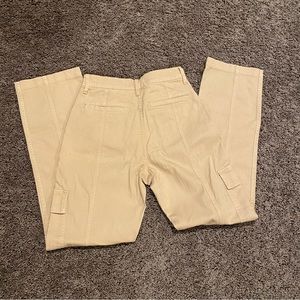 Madewell tan cargo pants